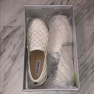 Steve Madden White Ecentrcq